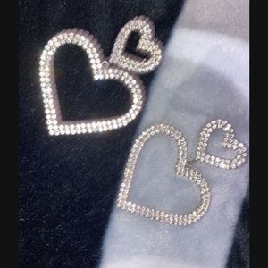 Y2K heart earrings